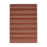 Maestro Fine Stripe Red Rug