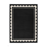 Maestro Scallop Black Rug