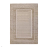 Malmo Border Natural In-Outdoor Rug
