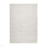 Malmo Maze White In-Outdoor Rug