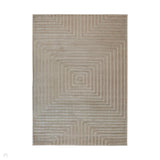Malmo Squares Natural In-Outdoor Rug