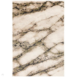 Mirage Mineral Modern Abstract Soft Hi-Lo Textured High-Density Pile Cream/Olive Green/Taupe/Charcoal Rug