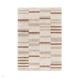 Nomadic Shaggy Linear Natural Rug