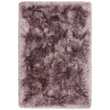 Plush Luxury Super Thick Heavyweight High-Density Hand-Woven Soft High-Pile Plain Polyester Tonal Textured Metallic Shimmer Shaggy Dusk Rug
