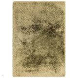 Plush Luxury Super Thick Heavyweight High-Density Hand-Woven Soft High-Pile Plain Polyester Tonal Textured Metallic Shimmer Shaggy Sage Rug
