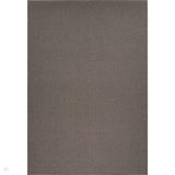 Simple Plain SIM00 Dark Beige Flatweave Rug
