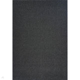 Simple Plain SIM00 Dark Grey Flatweave Rug