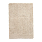Solace 0961 Soft Plush Recycled Polyester Plain Shaggy Beige Rug