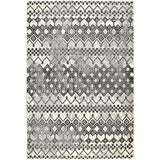 Somerset SOM104 White/Anthracite Rug