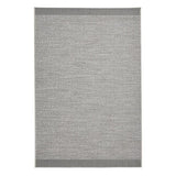 Stitch 9682 Durable Stain-Resistant Weatherproof Flatweave In-Outdoor Grey/Black Rug
