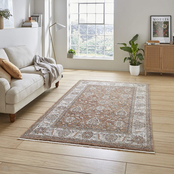 ラグ vintage rugs On Sale Vintage 35027 Traditional Distressed Koum Floral Vine