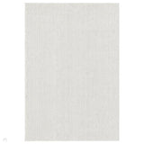 Washable Avior AVI00 Modern Plain Durable Easy-Care Textured Loop Pile Polyester Flatweave Cream Rug
