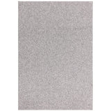 Washable Boden Modern Plain Bobble Textured Durable Soft-Touch Tonal Space-Dyed Polyester Lopped Pile Flatweave Grey Rug