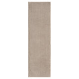 Washable Comfy Plain CMF00 Dark Beige Runner