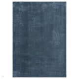 Washable Comfy Plain CMF00 Navy Rug