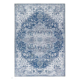 Washable Garda Flatweave Blue Rug
