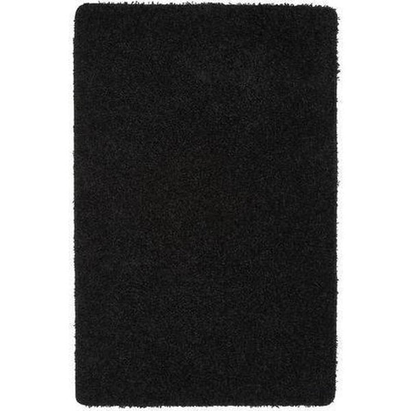 Washable Shaggy Black Rug Lowest Price £42 Rug Love