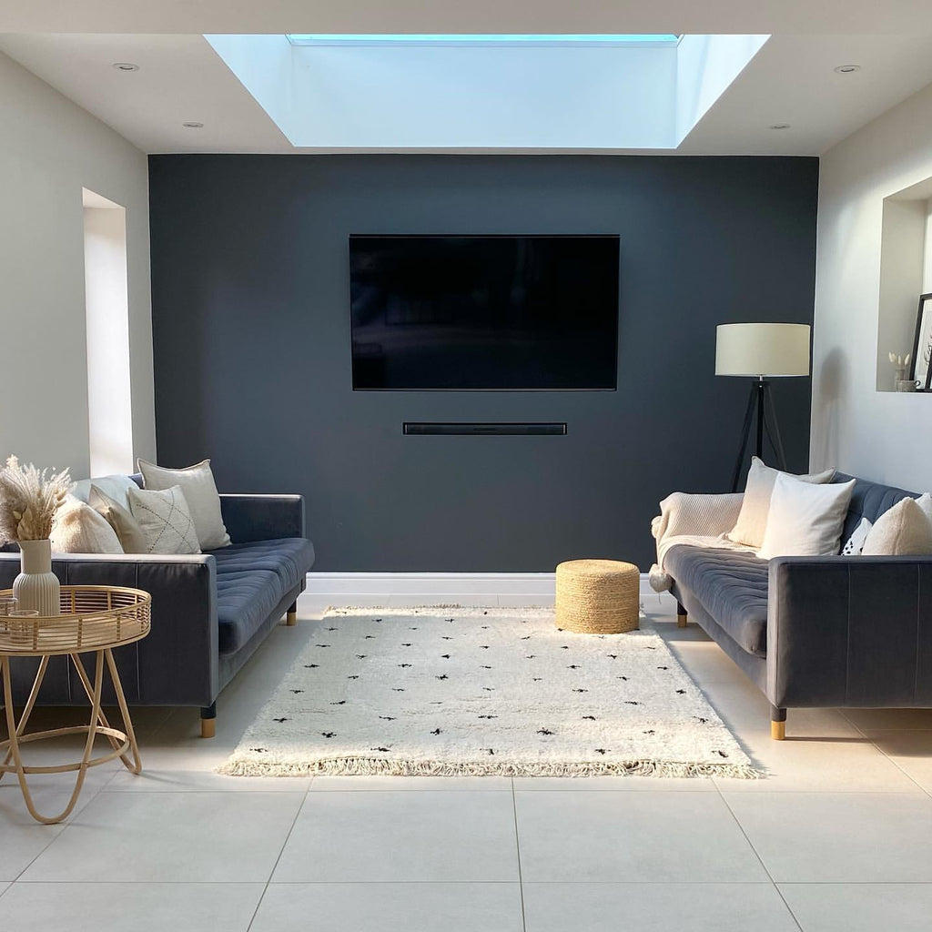 Create a Serene Space with White Rugs