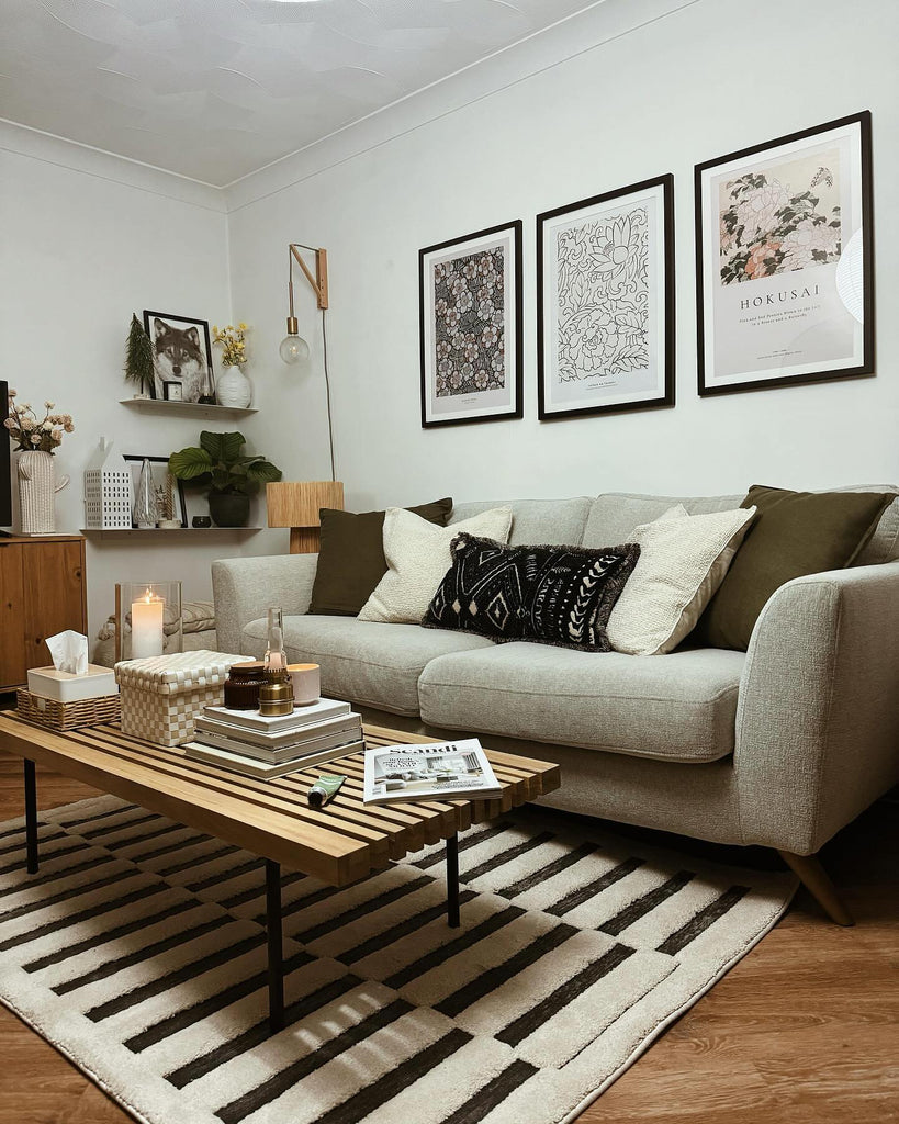 Chic Harmony: A Customer’s Journey with the Valley Monochrome Rug