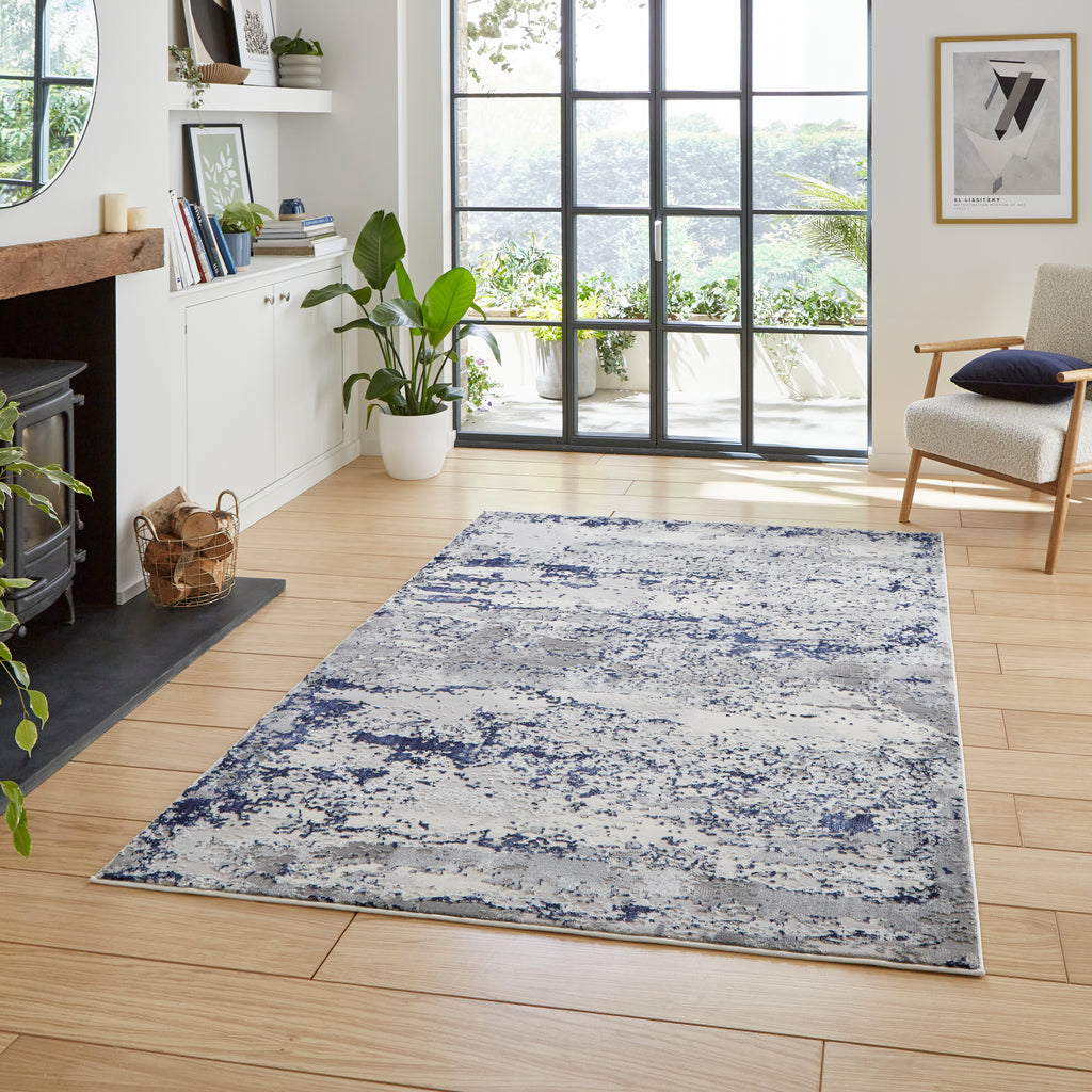 Discover the Understated Elegance of Grey Blue Rugs