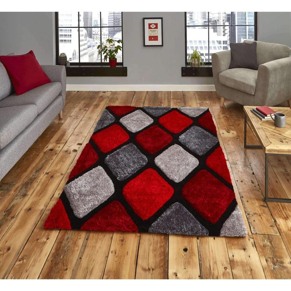 Grey and Red Rugs: A Timeless Fusion of Style and Sophistication