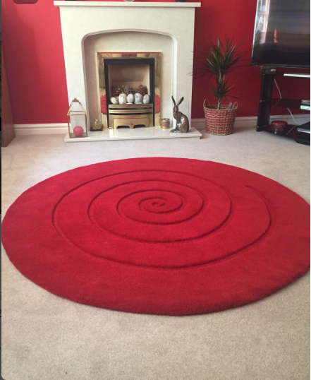 Adding Movement and Energy to Your Home Decor with a Spiral Rug