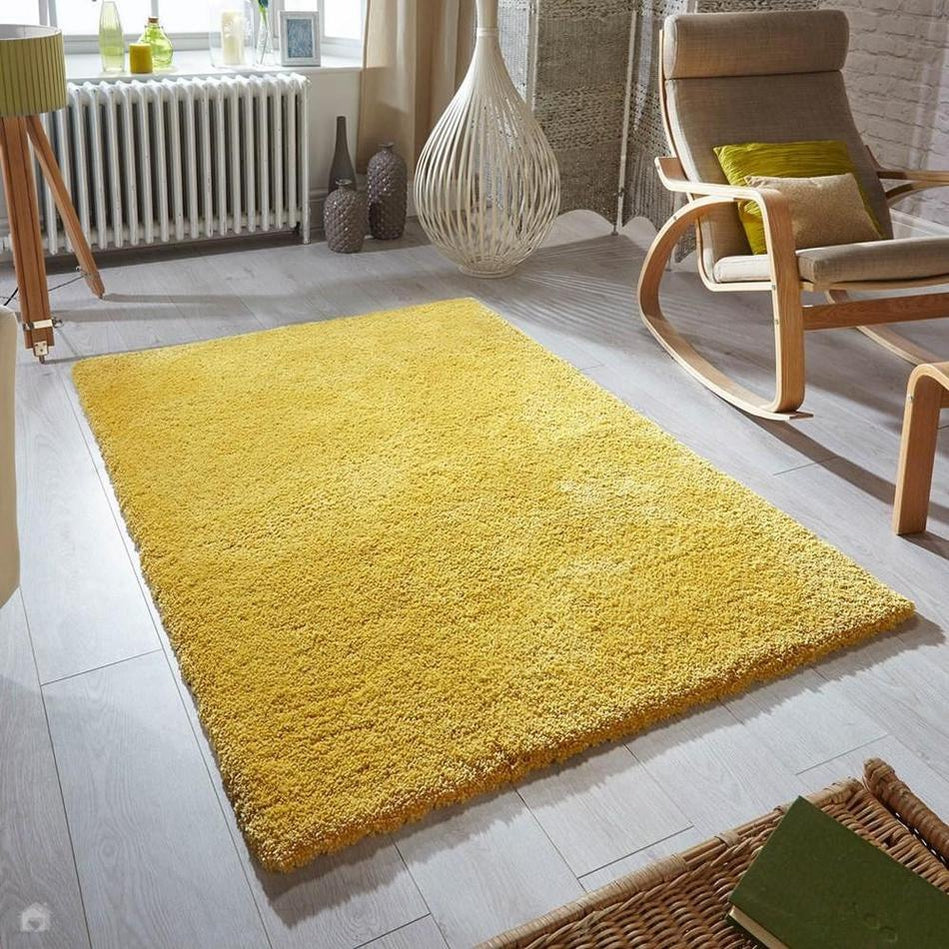 Get Your Sunshine Fix with a Yellow Shaggy Rug from Rug Love: Why You Need One in Your Life