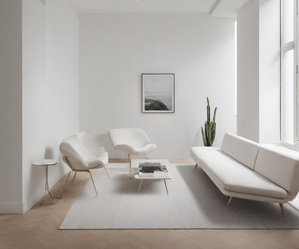 What Colour Rug Goes With White Walls?