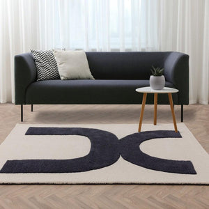 White And Black Rugs