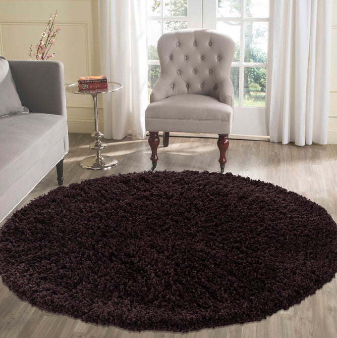 Oxford Plain OXF00 Brown Round Rug-Desire Rugs-Rug Love - The Most Loved Rug Store
