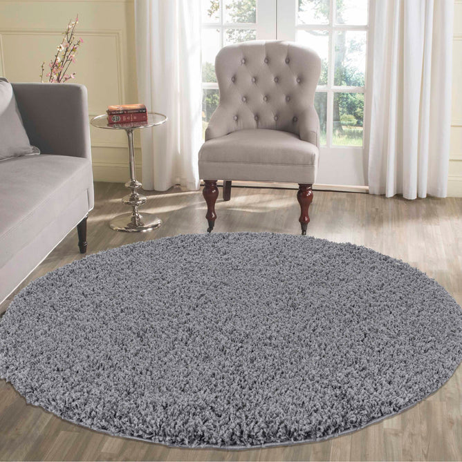 Oxford Plain OXF00 Dark Grey Round Rug-Desire Rugs-Rug Love - The Most Loved Rug Store
