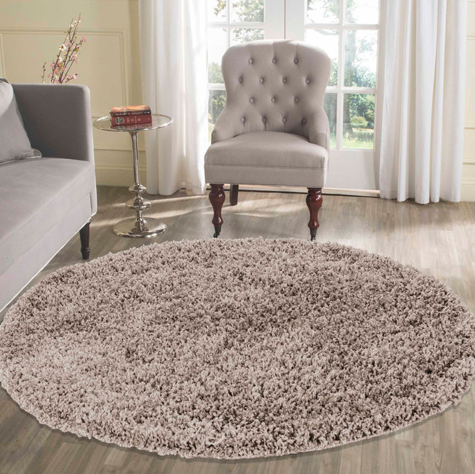 Oxford Plain OXF00 Light Beige Round Rug-Desire Rugs-Rug Love - The Most Loved Rug Store