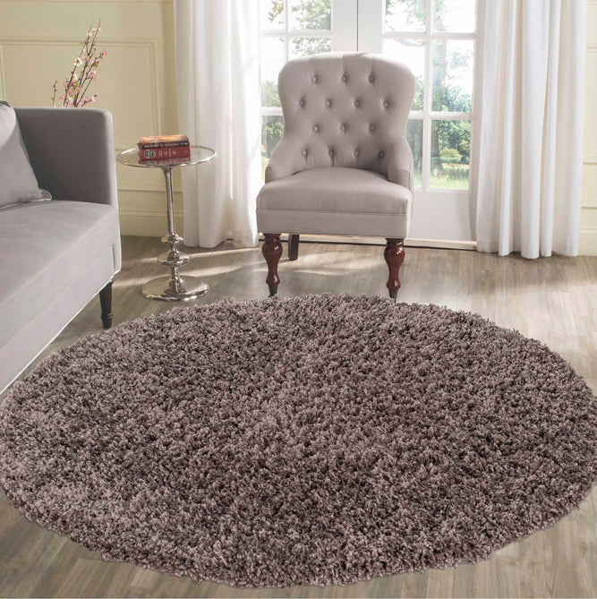 Oxford Plain OXF00 Taupe Round Rug-Desire Rugs-Rug Love - The Most Loved Rug Store