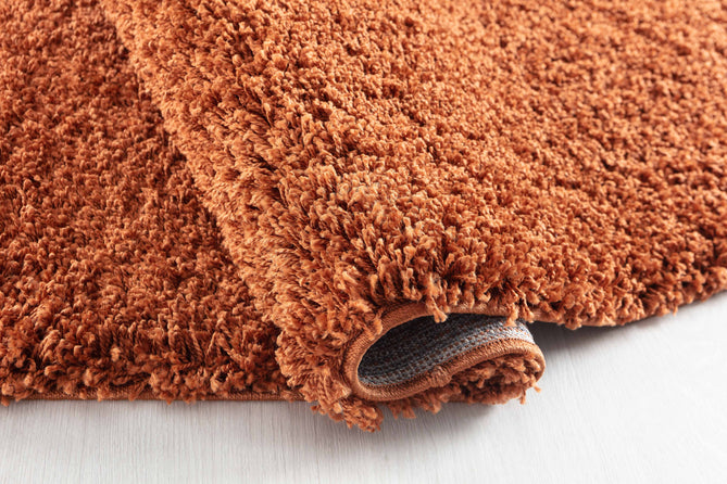 Oxford Plain OXF00 Terracotta Round Rug-Desire Rugs-Rug Love - The Most Loved Rug Store