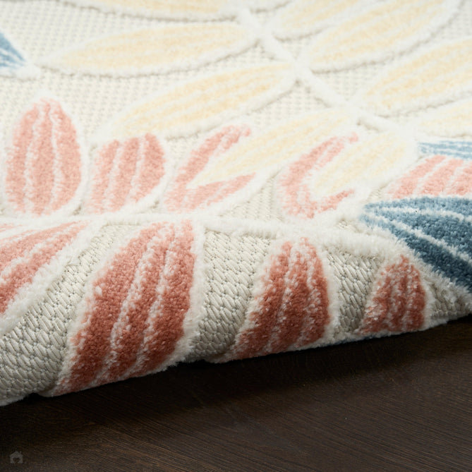 Aloha ALH18 In-Outdoor Ivory/Blue Rug