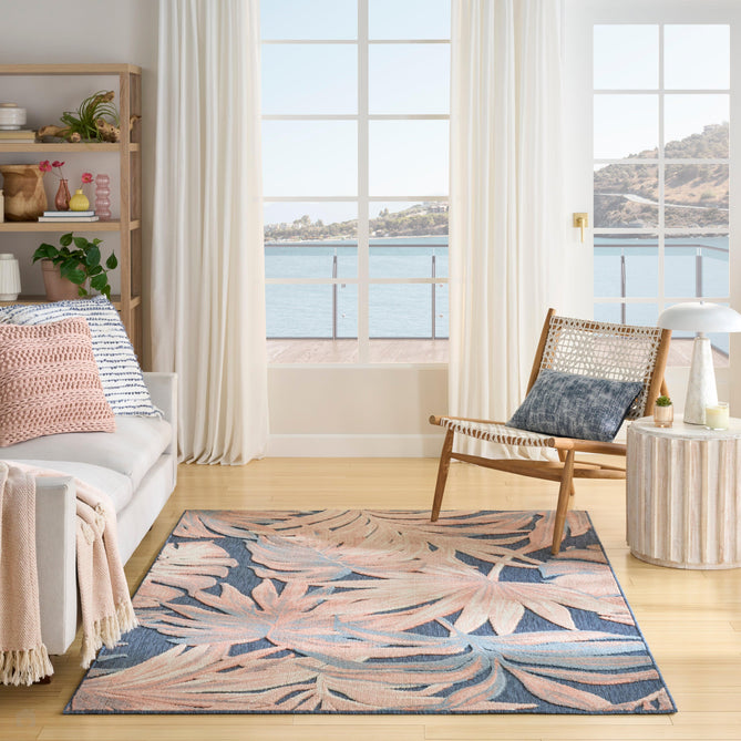 Aloha ALH43 In-Outdoor Blue/Rose Rug