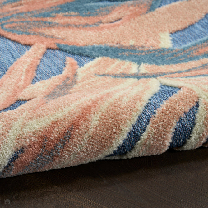 Aloha ALH43 In-Outdoor Blue/Rose Rug