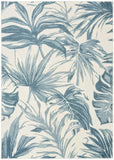 Aloha ALH43 In-Outdoor Ivory/Blue Rug