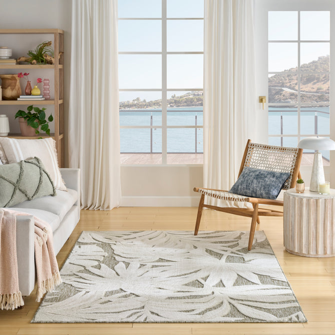 Aloha ALH43 In-Outdoor Ivory/Sage Rug-Nourison-Rug Love - The Most Loved Rug Store