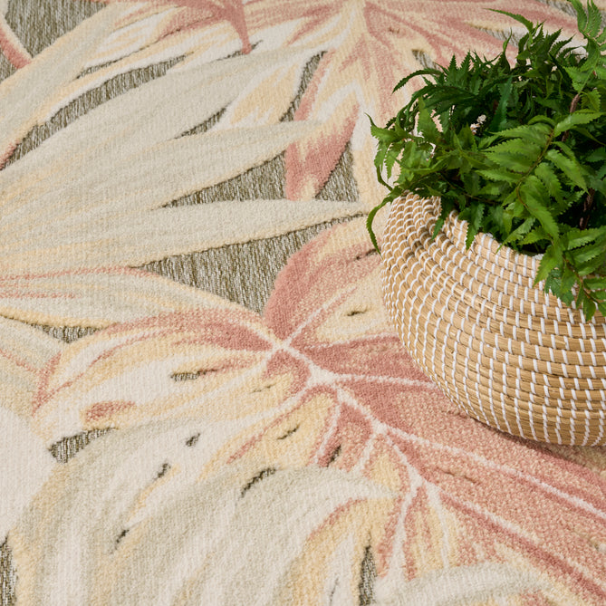 Aloha ALH43 In-Outdoor Sage/Rose Rug-Nourison-Rug Love - The Most Loved Rug Store