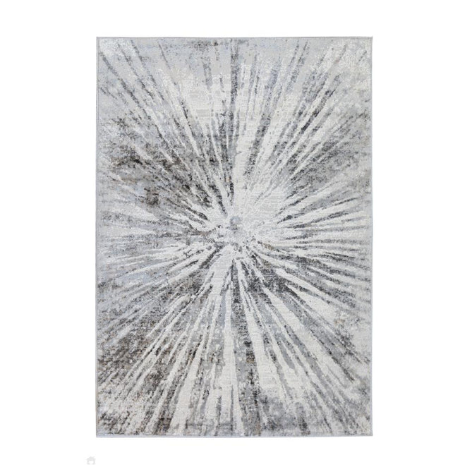 Abstract Burst Grey Rug-Melrose-Rug Love - The Most Loved Rug Store