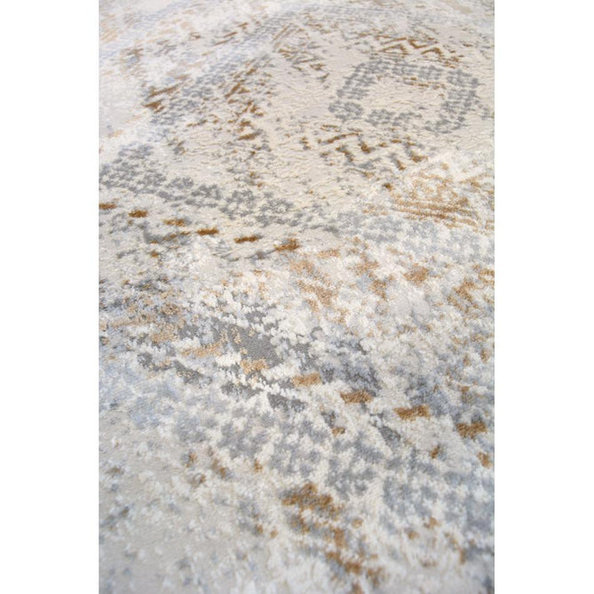 Abstract Square Ochre Rug-Melrose-Rug Love - The Most Loved Rug Store