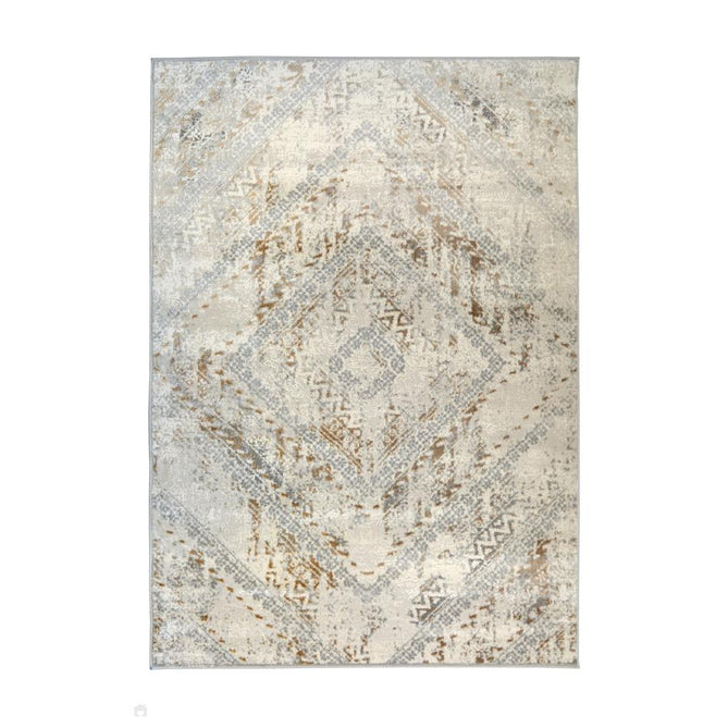 Abstract Square Ochre Rug-Melrose-Rug Love - The Most Loved Rug Store
