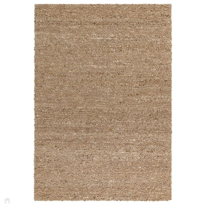 Adler Modern Plain Hand-Woven Textured Tonal Chunky Boucle Wool Loop Pile Honey Rug-Asiatic Carpets-Rug Love - The Most Loved Rug Store