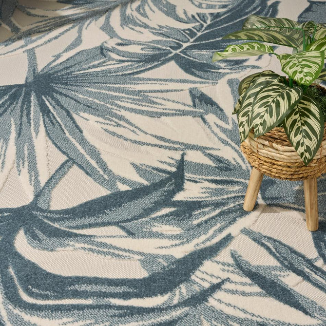 Aloha ALH43 In-Outdoor Ivory/Blue Rug-Nourison-Rug Love - The Most Loved Rug Store