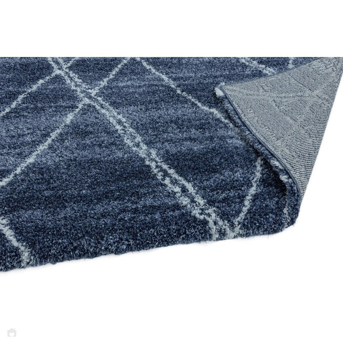 Alto AL01 Modern Moroccan Berber Soft Plush Boho Shaggy Blue/Cream Rug-Asiatic Carpets-Rug Love - The Most Loved Rug Store