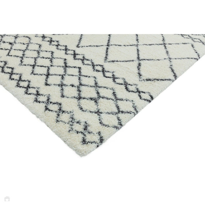 Alto AL02 Modern Moroccan Berber Soft Plush Boho Shaggy Cream/Grey Rug-Asiatic Carpets-Rug Love - The Most Loved Rug Store