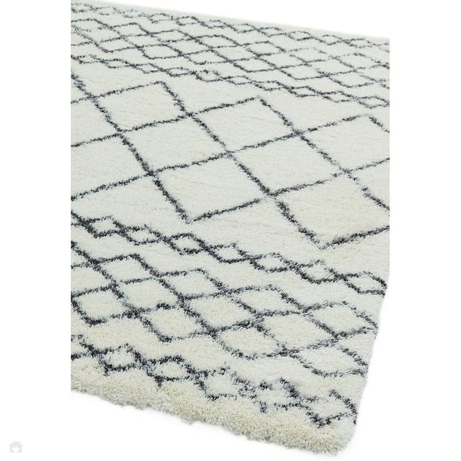 Alto AL02 Modern Moroccan Berber Soft Plush Boho Shaggy Cream/Grey Rug-Asiatic Carpets-Rug Love - The Most Loved Rug Store