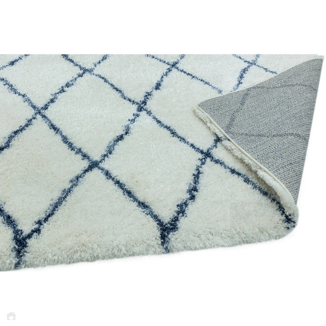 Alto AL03 Modern Moroccan Berber Soft Plush Boho Shaggy Cream/Blue Rug-Asiatic Carpets-Rug Love - The Most Loved Rug Store