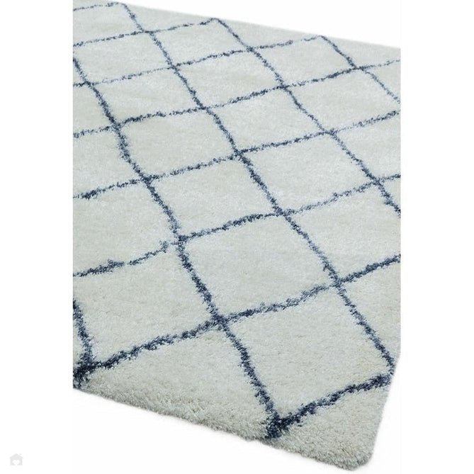 Alto AL03 Modern Moroccan Berber Soft Plush Boho Shaggy Cream/Blue Rug-Asiatic Carpets-Rug Love - The Most Loved Rug Store